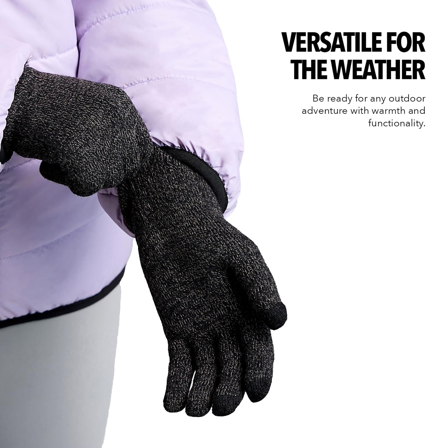 Men & Women with Touchscreen Finger Bike Winters Hand Gloves