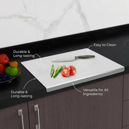 Claviya Stainless Steel Kitchen Chopping Board