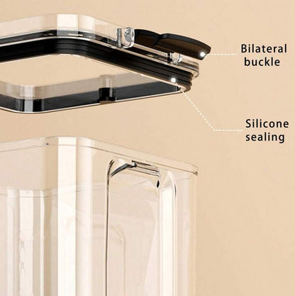 AIRTIGHT TRANSPARENT FOOD STORAGE CONTAINERS